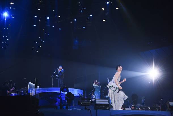 Blu-ray＆DVD『坂本真綾 25周年記念LIVE「約束はいらない」 at 横浜アリーナ』より
