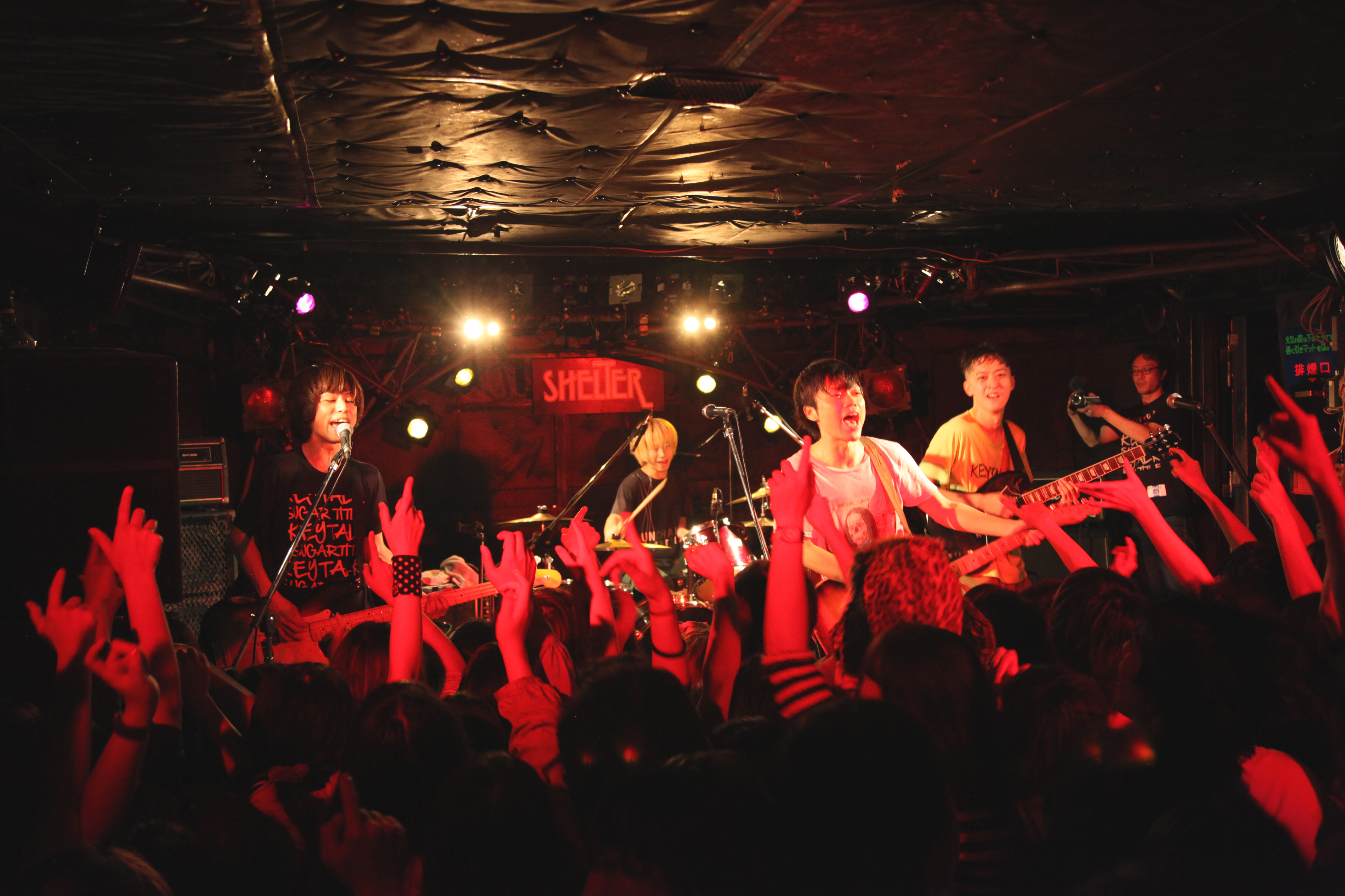  KEYTALK初ワンマンライヴ　『SUGAR TITLE TOUR 2011-2012』 2011年11月19日＠下北沢SHELTER