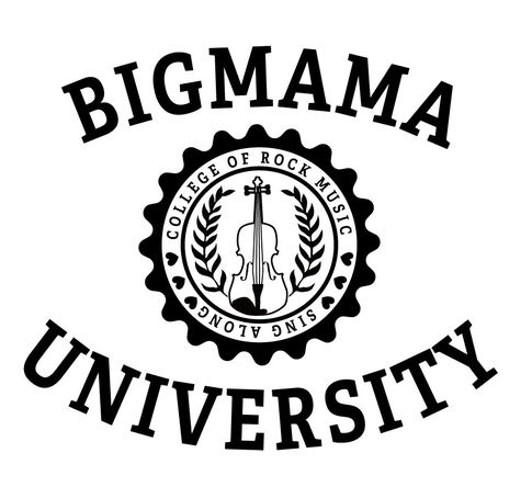 「Welcome to BIGMAMA University」ロゴ (okmusic UP's)