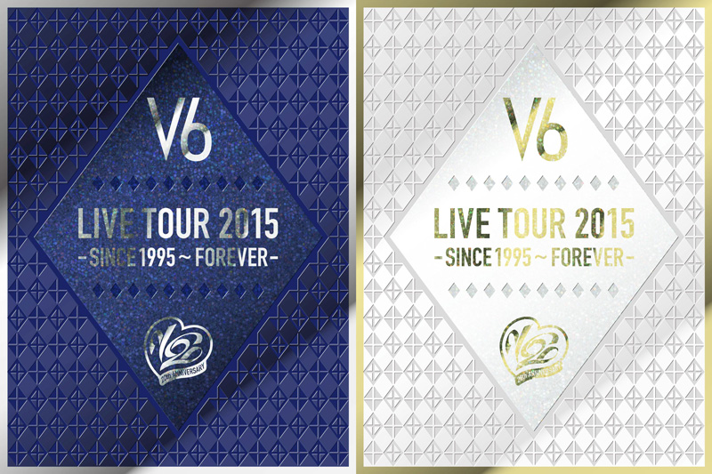 V6・20周年LIVEツアーのDVD＆BD、ジャケ写公開