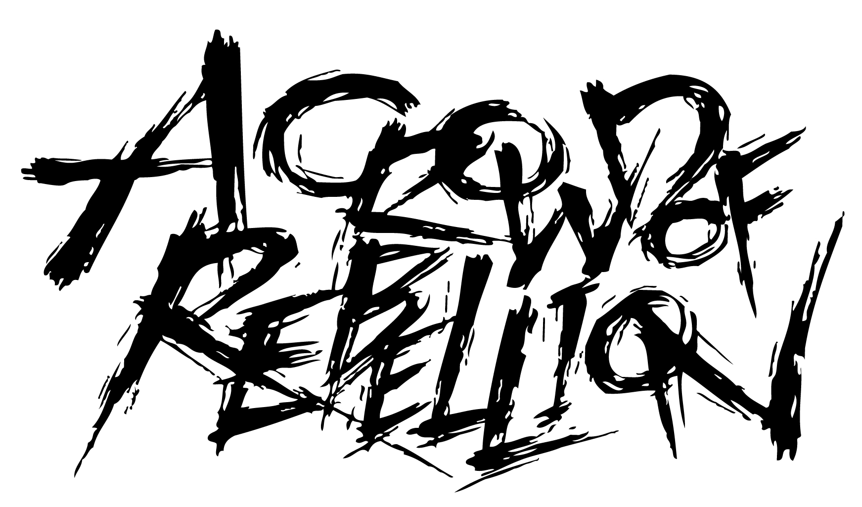 a crowd of rebellion　ロゴ 